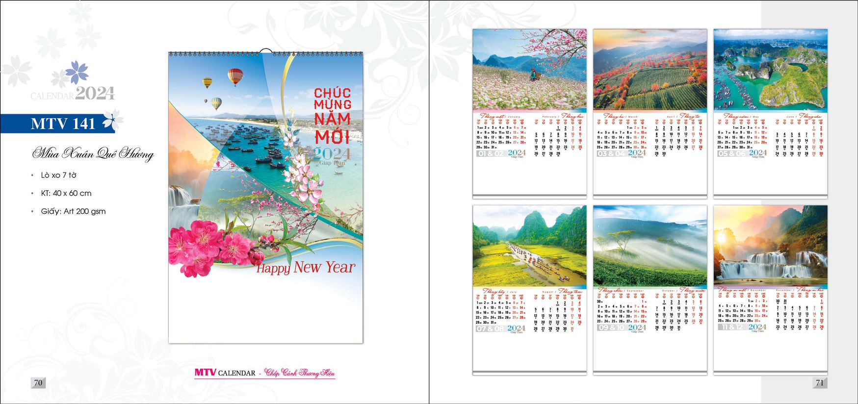 TET CALENDAR - Congxuongin